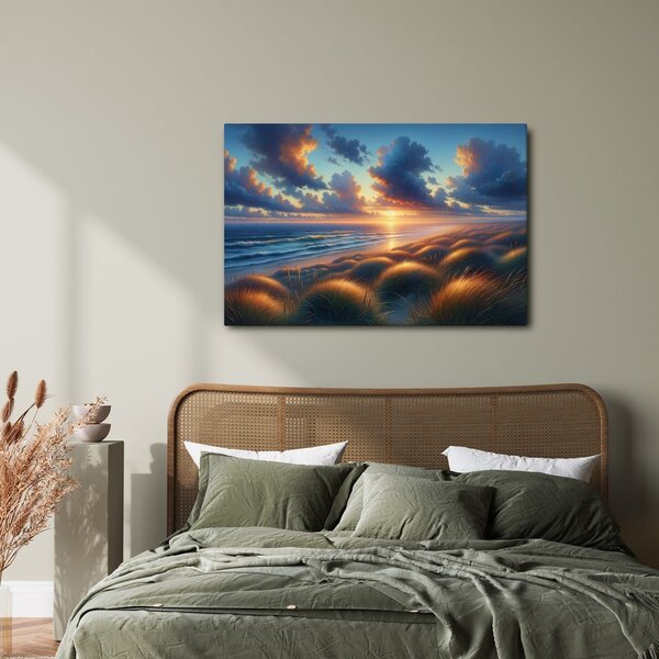 Quadro su tela – Sole che scompare nella profondità