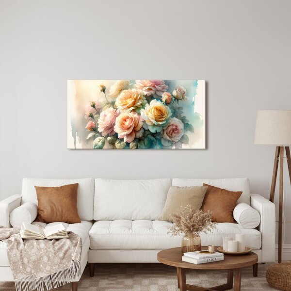 Quadro su tela – Bouquet di sogni e pace