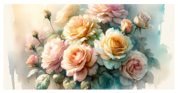 Quadro su tela – Bouquet di sogni e pace