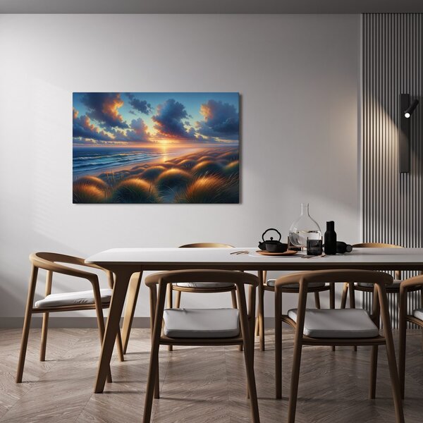 Quadro su tela – Sole che scompare nella profondità