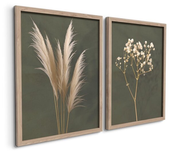 Set di dipinti 2 pz 30x40 cm Boho – Styler