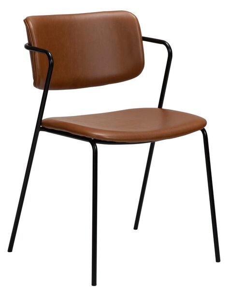Sedia in similpelle marrone Zed - DAN-FORM Denmark