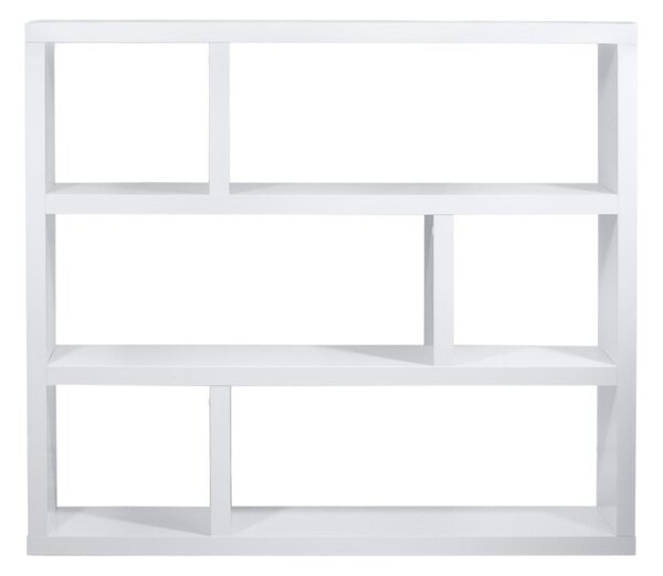 Libreria bianca 120x105 cm Dublin - TemaHome