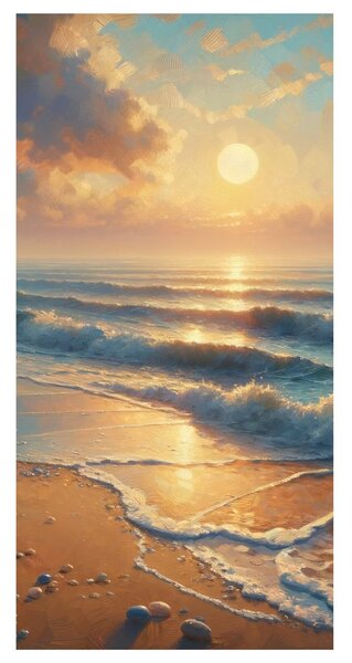Quadro su tela – Mare baciato dal sole