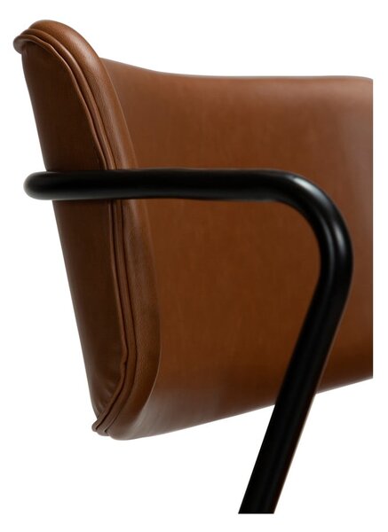 Sedia in similpelle marrone Zed - DAN-FORM Denmark