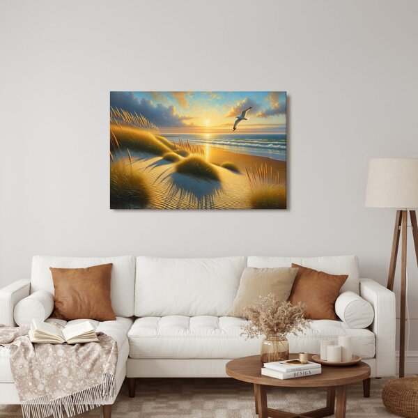 Quadro su tela – Silenzio mattutino sulle dune