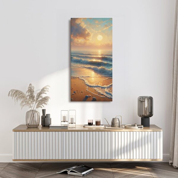 Quadro su tela – Mare baciato dal sole