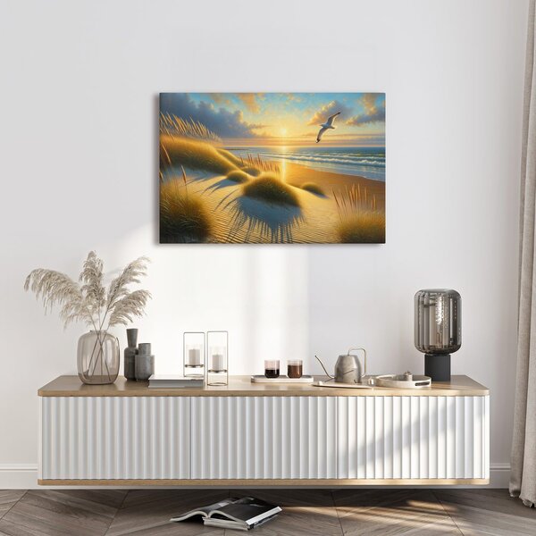Quadro su tela – Silenzio mattutino sulle dune