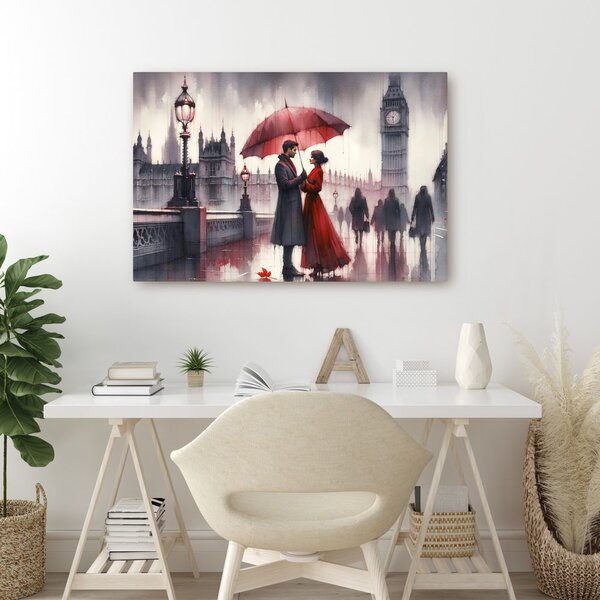 Quadro su tela – Amanti a Londra