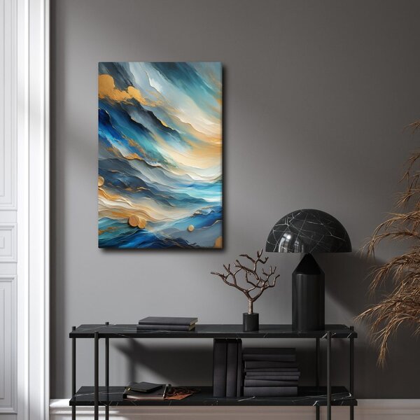 Quadro su tela – Flusso di colori