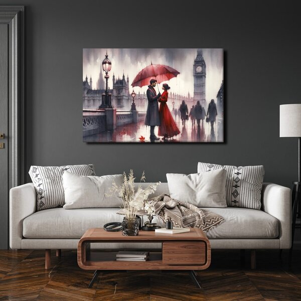 Quadro su tela – Amanti a Londra