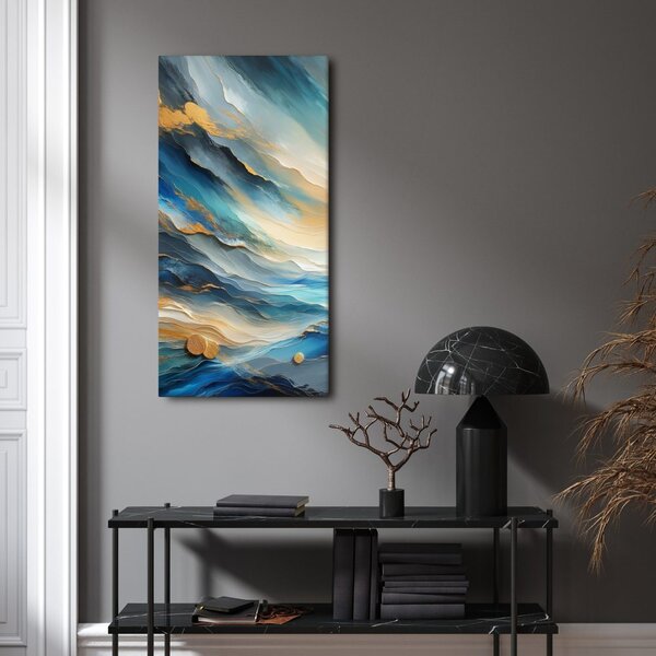 Quadro su tela – Profondità astratta
