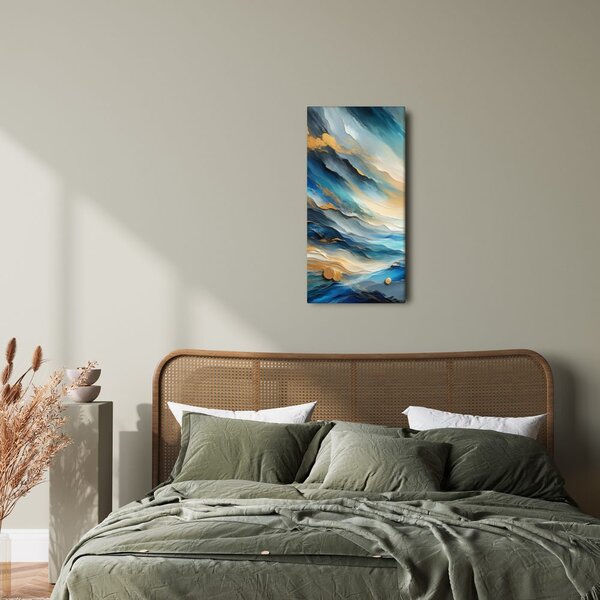 Quadro su tela – Profondità astratta