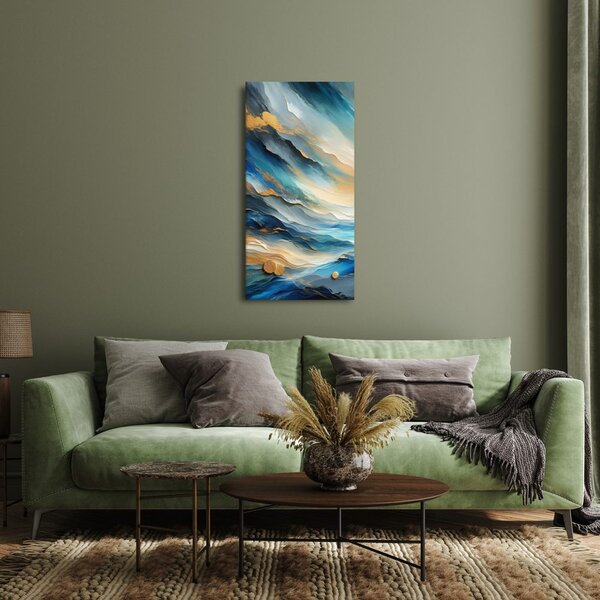 Quadro su tela – Profondità astratta