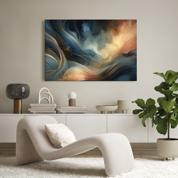 Quadro su tela – Scorrere di luce e ombra