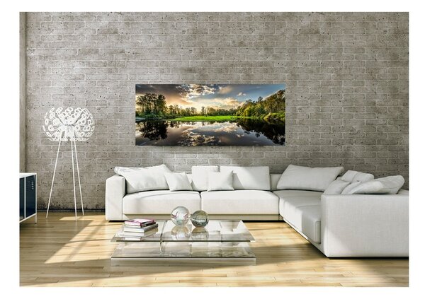Immagine su tela, 50 x 125 cm Glasspik Nature - Styler
