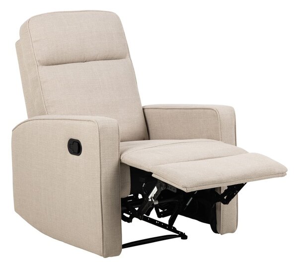 Poltrona relax beige Asila - Actona