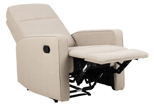 Poltrona relax beige Asila - Actona