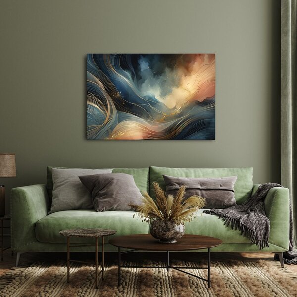 Quadro su tela – Scorrere di luce e ombra