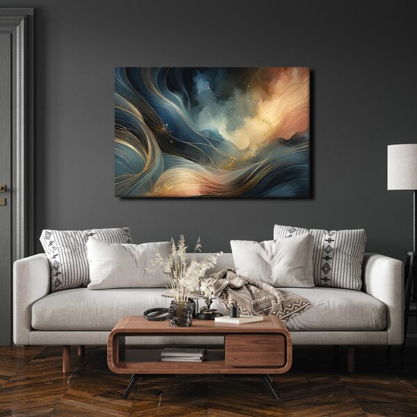 Quadro su tela – Scorrere di luce e ombra