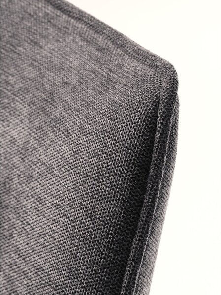 Sedia da pranzo grigio scuro Calgary - Unique Furniture