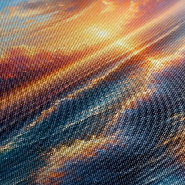 Quadro su tela – Tramonto sul mare