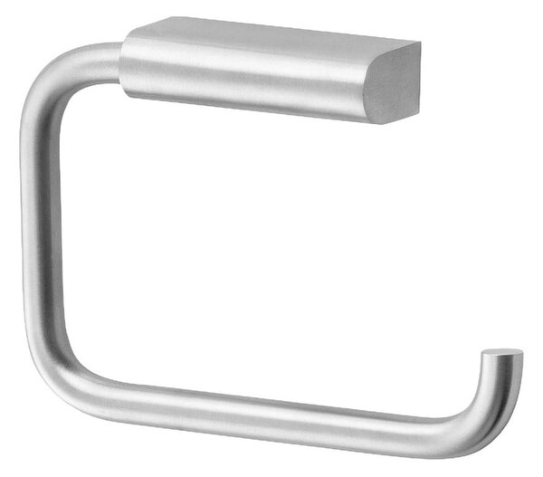 Porta carta igienica a parete in acciaio inox in argento opaco Modo - Blomus