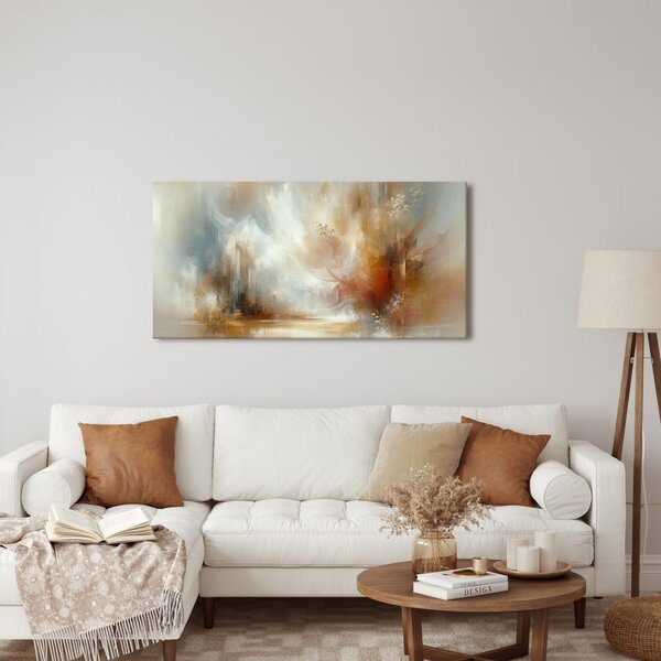 Quadro su tela – Astrazione calda e moderna