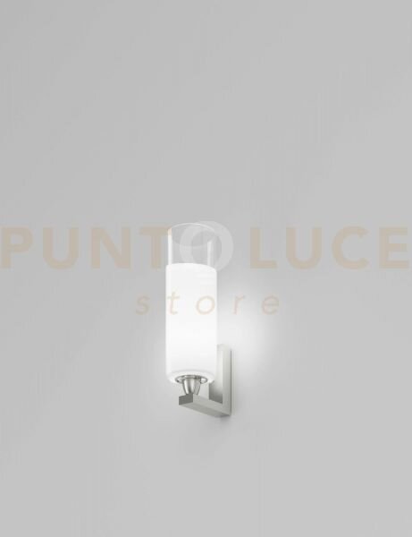 Lio applique a parete l1p cristallo bianco nickel satinato 1 luce a