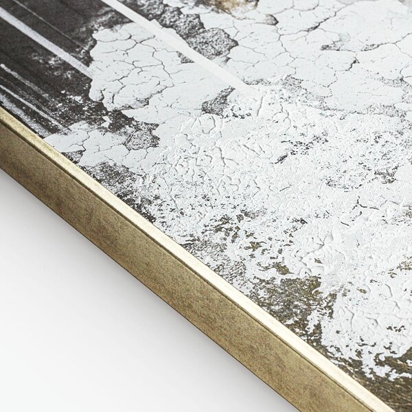 Quadro con elementi dipinti a mano 70x100 cm Mary – Styler
