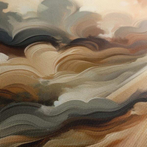 Quadro su tela – Nuvole vorticose al tramonto