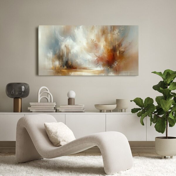 Quadro su tela – Astrazione calda e moderna