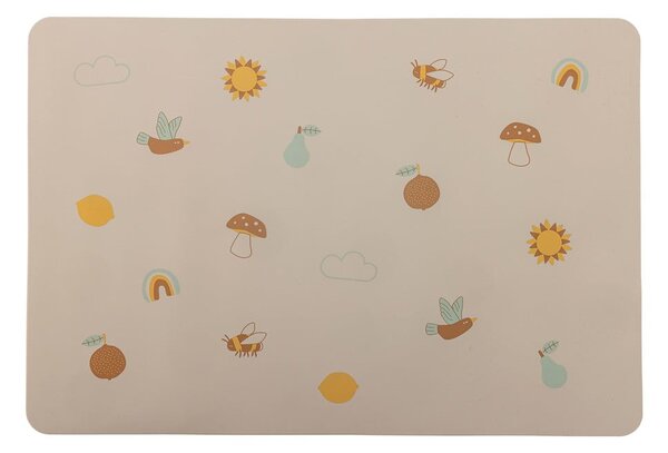 Tovaglietta per bambini in silicone 25,5x37 cm Agnes - Bloomingville Mini