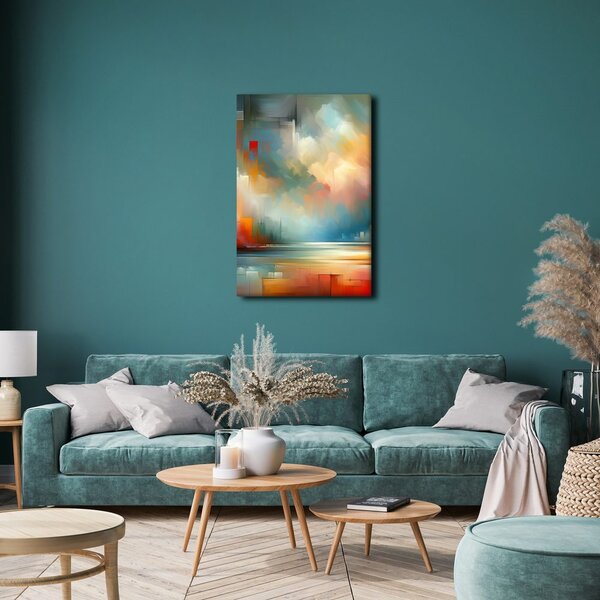 Quadro su tela – Luce nel caos dei colori