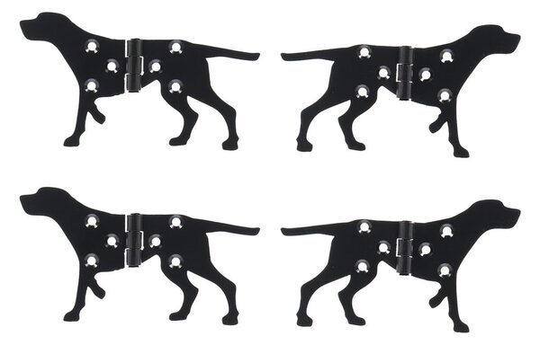 Cerniere per porte in metallo 4 pezzi Dog - Esschert Design