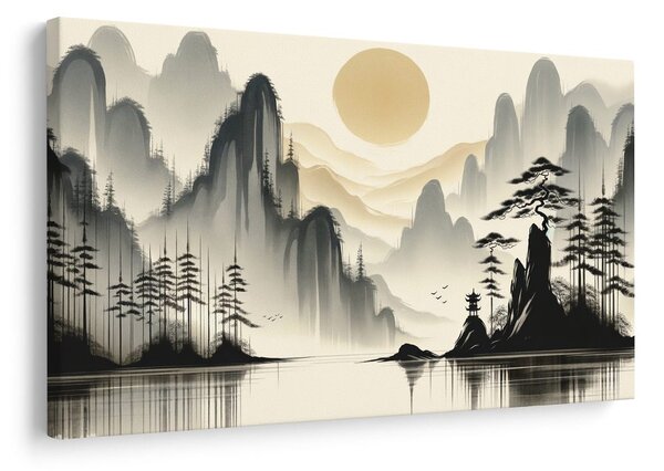 Quadro su tela – Silenzio delle montagne