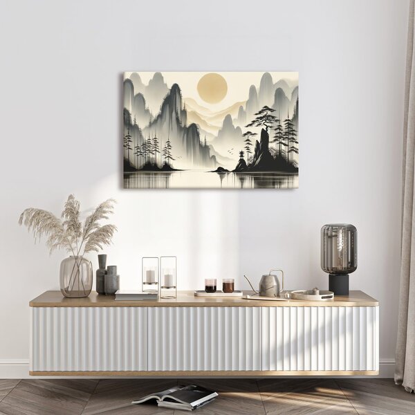 Quadro su tela – Silenzio delle montagne