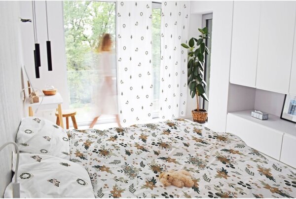 Tenda bianca in raso di cotone 110x250 cm Festive Car – Butter Kings
