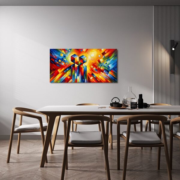 Quadro su tela – Abbraccio astratto