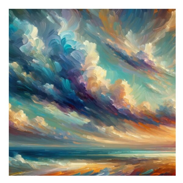 Quadro su tela – Armonia tra cielo e acqua
