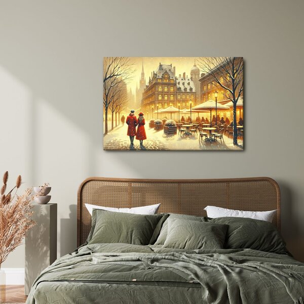Quadro su tela – Romanza invernale