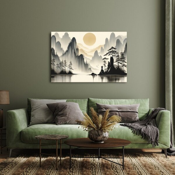 Quadro su tela – Silenzio delle montagne