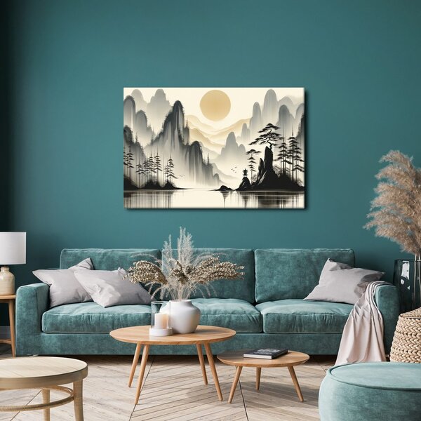 Quadro su tela – Silenzio delle montagne