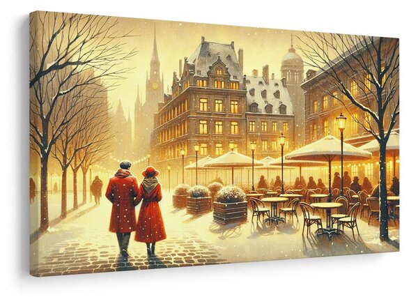 Quadro su tela – Romanza invernale
