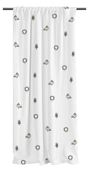 Tenda bianca in raso di cotone 110x250 cm Festive Car – Butter Kings