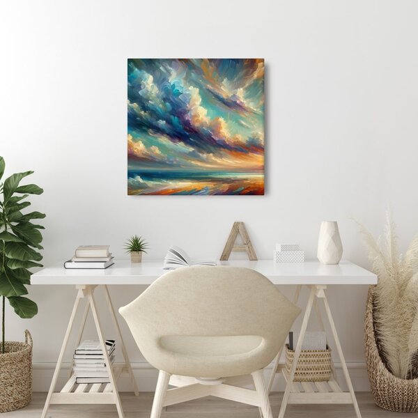 Quadro su tela – Armonia tra cielo e acqua