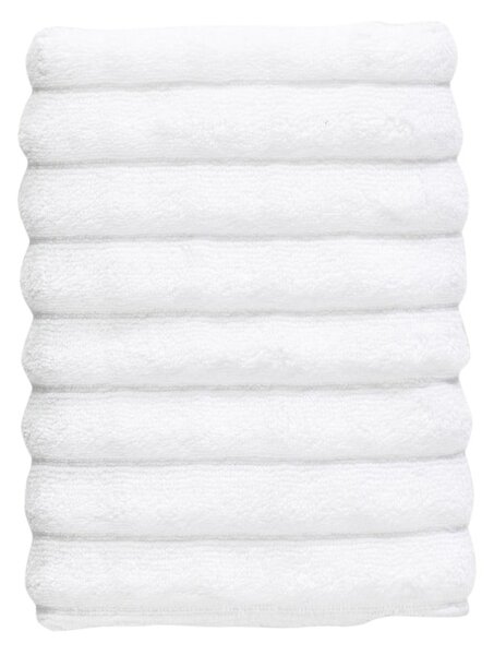 Asciugamano tipo terry bianco in cotone 50x70 cm Inu – Zone