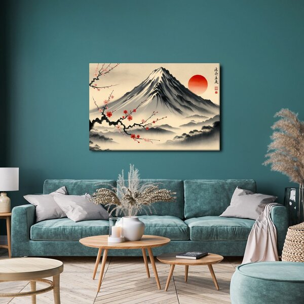 Quadro su tela – Paesaggio giapponese