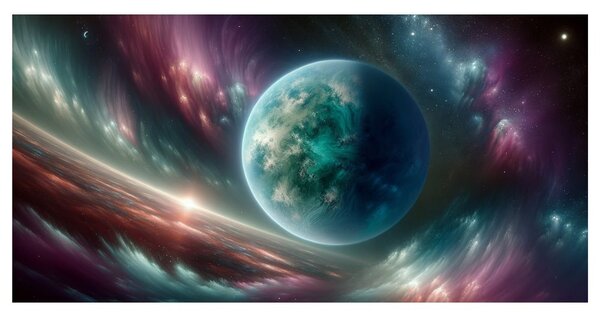 Quadro su tela – Universo misterioso