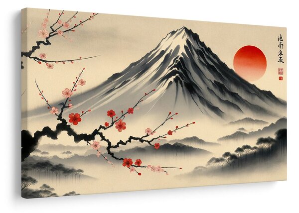 Quadro su tela – Paesaggio giapponese